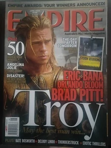 Empire Movie Magazine - June 2004 - Troy Brad Pitt Eric Bana Orlando Bloom Cover - Photo 1 sur 1