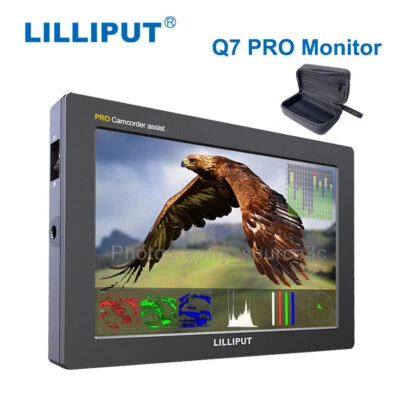LILLIPUT Q7 Pro 7 Inch IPS FHD SDI HDMI On Camera Field Monitor HDR 1920x1200 - Image 1 of 4