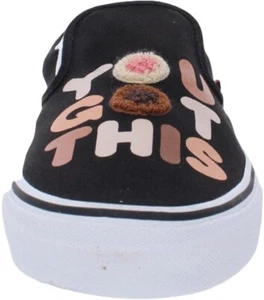 VANS Classic Slip On Breast Cancer Sneakers True White New - Picture 1 of 3