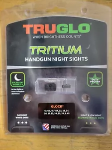 TruGlo Tritium Night Sights For Glock Low 17/19/19X/22/23/26/27/33/34/35 TG231G1 - Picture 1 of 1