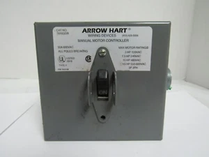 ARROW HART MANUELLE MOTORSTEUERUNG 30A 600VAC 7810GDB - Bild 1 von 8
