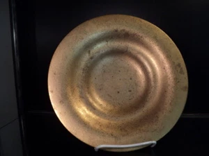 Vintage TIFFANY STUDIOS NEW YORK Dore Bronze Bowl Gold Gild 1708 - Picture 1 of 4