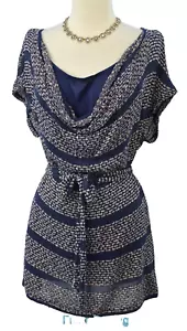 Camicia Maternità Maternità Shabby Boucle Chic Top 2pz Cami Blusa Set TG 1X NUOVA - Foto 1 di 5