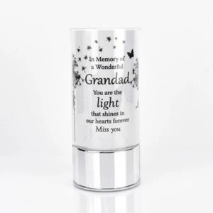 Grandad Thoughts Of You Memorial LED Light Tube | Remembrance Gift | Battery Op. - Picture 1 of 2