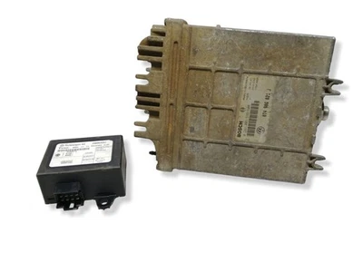 Volkswagen II LT 1999 Diesel engine ECU kit and lock set 074906021J ALF3709 - Image 1 of 4