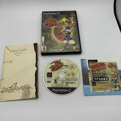 Jak and Daxter The Precursor Legacy PS2 PlayStation 2 With Map - Image 1 of 4