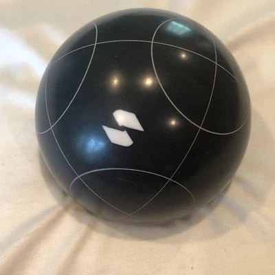 Sportcraft Black Circle Pattern Bocce Ball Replacement -  ##3 - Image 1 of 2