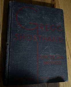 Vintage 1942 Gregg Shorthand Functional Method Part One Book Louis A. Leslie - Picture 1 of 2