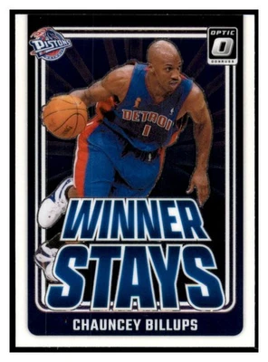 Chauncey Billups 2024-25 Donruss Optic Winner Stays #18 Detroit Pistons - Image 1 of 2