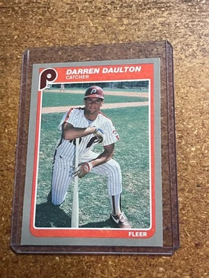 1985 Fleer Update Baseball # U-33 Darren Daulton RC - Image 1 of 2