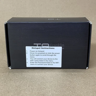 Franklin T9 Mobile Hotspot 4G LTE T-Mobile Wireless Wi-Fi New SEALED - Image 1 of 4