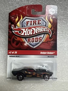 ¡Nuevo Hot Wheels Fire Rods Series 2009!  ¡Rodger Dodger! Escala 1/64 #E6 - Imagen 1 de 5