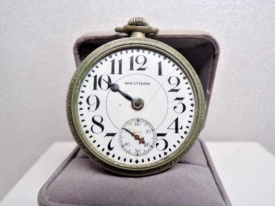 ANTIQUE 16s WALTHAM GRADE 610 POCKET WATCH PARTS - Image 1 of 4