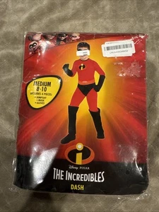Disfraz Disney Pixar Los Increíbles Dash Talla Mediana 8-10 Niños Halloween - Imagen 1 de 3