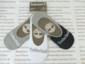 TIMBERLAND 3pk Invisible Liner Sock Unisex Multi No-Show Sneaker Socks 2-sizes - Picture 1 of 8