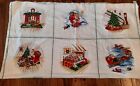 TWAS THE NIGHT BEFORE CHRISTMAS A VISIT FROM ST NICK FABRIC PANEL CRANSTON COTTO