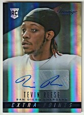 Tevin Reese 2014 Panini Prestige Rookie Signatures Extra Points Blue Rookie Auto