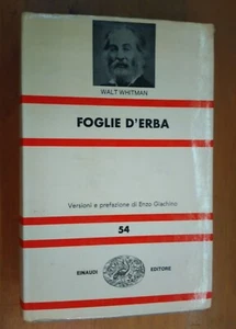 WALT WHITMAN-FOGLIE D'ERBA-NUE, EINAUDI ED.-1973 - Foto 1 di 1