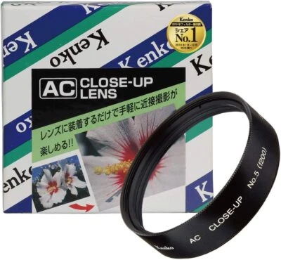 Kenko Lens Filter AC Closep Lens No.5 55mm Policet 355060 Made in Japan New - Image 1 of 4