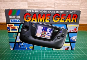 Console Sega Game Gear OG nera Giappone *BUONA SCATOLA - VENDITA LIQUIDAZIONE* - Foto 1 di 5