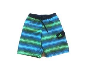 BOYS ADIDAS SWIM TRUNKS - SIZE LARGE - Picture 1 of 4