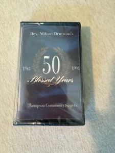 Rev. Milton Brunson's 50 Blessed Years Cassette Tape - New Sealed - Bild 1 von 2