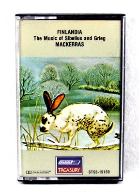 LONDON CASSETTE ffrr Sibelius Grieg MACKERRAS Finlandia STS5-15159 - Image 1 of 3