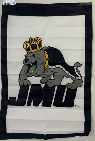 JMU DUKES James Madison University Flag 28" x 44" Evergreen NEW Cover
