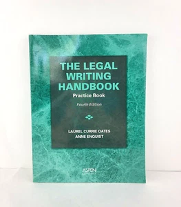 Legal Writing : Practice Book Paperback Laurel Currie Oates - Foto 1 di 4