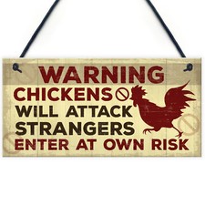 Roosters Chickens Decorative Plaques Signs For Sale Ebay