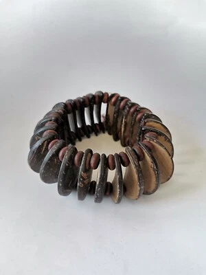 Fashion Women Bracelet Coconut or Hair Band shell bracelet Jewelry Handmade Free - Image 1 of 4