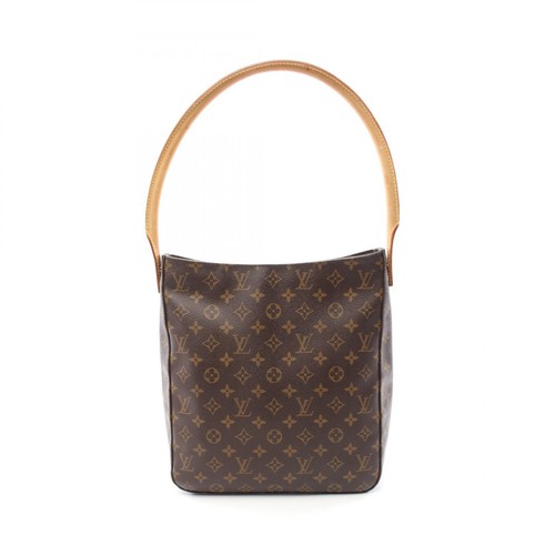 LOUIS VUITTON（LV） LOUIS VUITTON Looping GM borsa a mano una tracolla M51145 Monogram tela usata donna