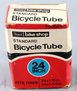 Sears 6-50801 Standard Fahrradschlauch passend für Reifen 24x1,75 Zoll bis 24x1-3/4 Zoll - Bild 1 von 9