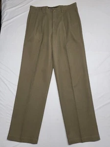 Dockers Tour Pants Mens 34 X 32 Straight Leg Pleated Front Bedford Cord - Picture 1 of 15