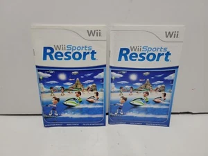 Lot of 2 Wii Sports Resort Instruction Booklet Manuals Nintendo Wii - Picture 1 of 6