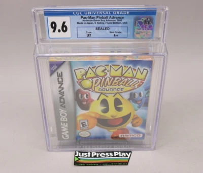 Pac-Man Pinball Nintendo Game Boy Advance GBA Sealed CGC 9.6 A++ Near Perfect! - Image 1 of 4