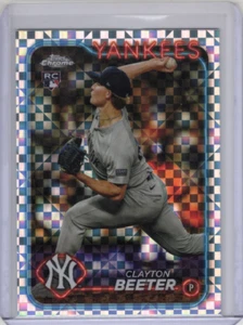 Clayton Beeter 2024 Topps Chrome Update X-Fractor RC #USC118 New York Yankees - Picture 1 of 2