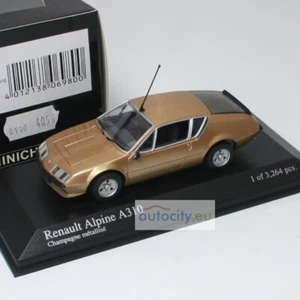 MINICHAMPS RENAULT ALPINE A310 CHAMPAGNE METALLISE 400113500 - Imagen 1 de 4