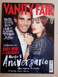 RAFAEL NADAL CLARA ALONSO VANITY FAIR MEXICAN MAGAZINE MEXICO SPANISH 2013 - Picture 1 of 1