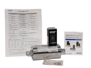 Brooks Instrument SLA5800 Thermal Mass Flow Controller, Meter, H2, 13.5-27VDC - Picture 1 of 23