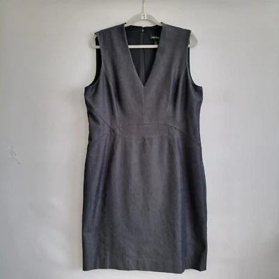 Vestido vaquero sin mangas azul Cottagecore White House Black Market para mujer talla 16 Foto 1 de 4