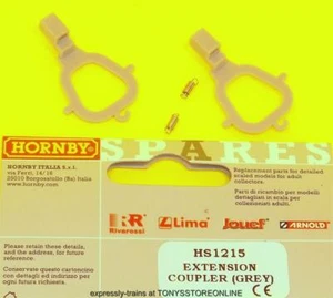 hornby international ho hs1215 1x Paar ext jouef grau Kupplungen/Federn (hj6000) - Bild 1 von 1