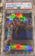 1999-00 Topps Gold Label Reggie Miller Class 1 Gold Label PSA 9 Pop 4 (I have 3)