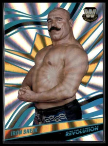 2022 Panini Revolution WWE #117 Iron Sheik Sunburst #/99 - Bild 1 von 2