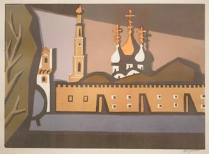 Russian Silkscreen Framed and Signed 1970'S - Picture 1 of 8