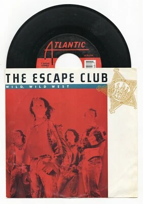 VINTAGE 1988 Escape Club Wild Wild West 45 RPM Vinyl  - Image 1 of 2