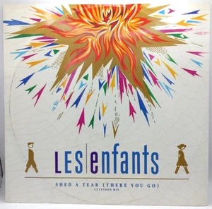 Les Enfants--Shed A Tear (There You Go) 12" Import Single +2 Near Mint US SHIP - Foto 1 di 4