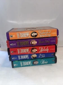 VC ANDREWS Lot of 5 Logan Family Complete Series Set KEYHOLE Covers PB Books - Picture 1 of 6