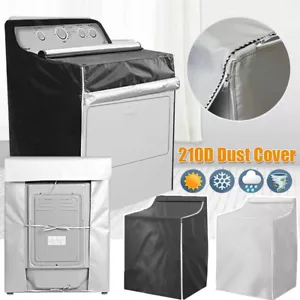 Washing Machine Top Dust Cover Laundry Washer/Dryer Protect/Dustproof/Waterproof - Picture 1 of 15