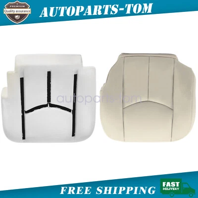 Funda de asiento inferior del conductor y cojín de espuma bronceado para 03-06 Chevy Tahoe Chevy Suburban Foto 1 de 4